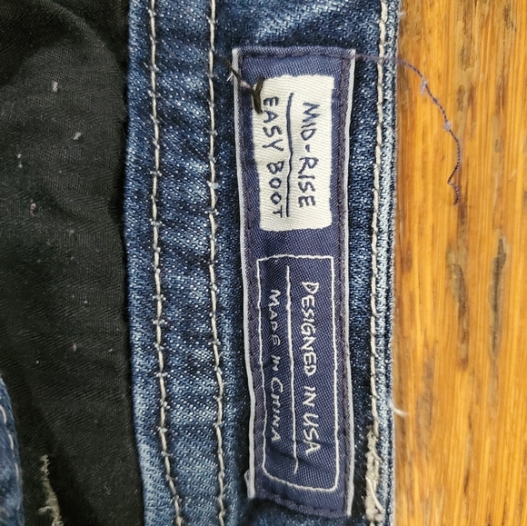 MISS ME Mid Rise Easy Boot SIZE 32 Waist - Picture 9 of 10